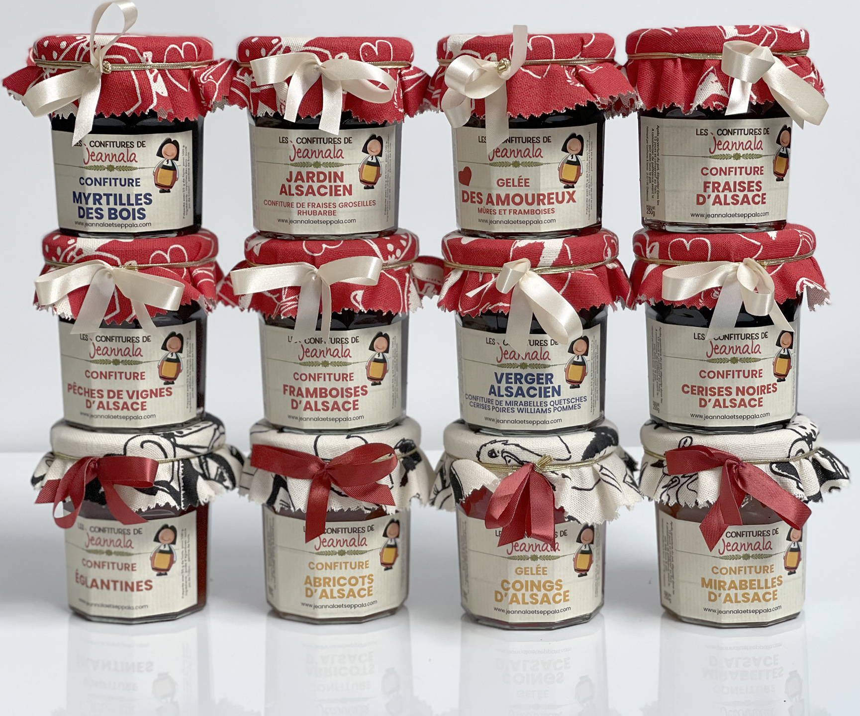 Les petits personnages Jeannala et Seppala Bischwiller 1