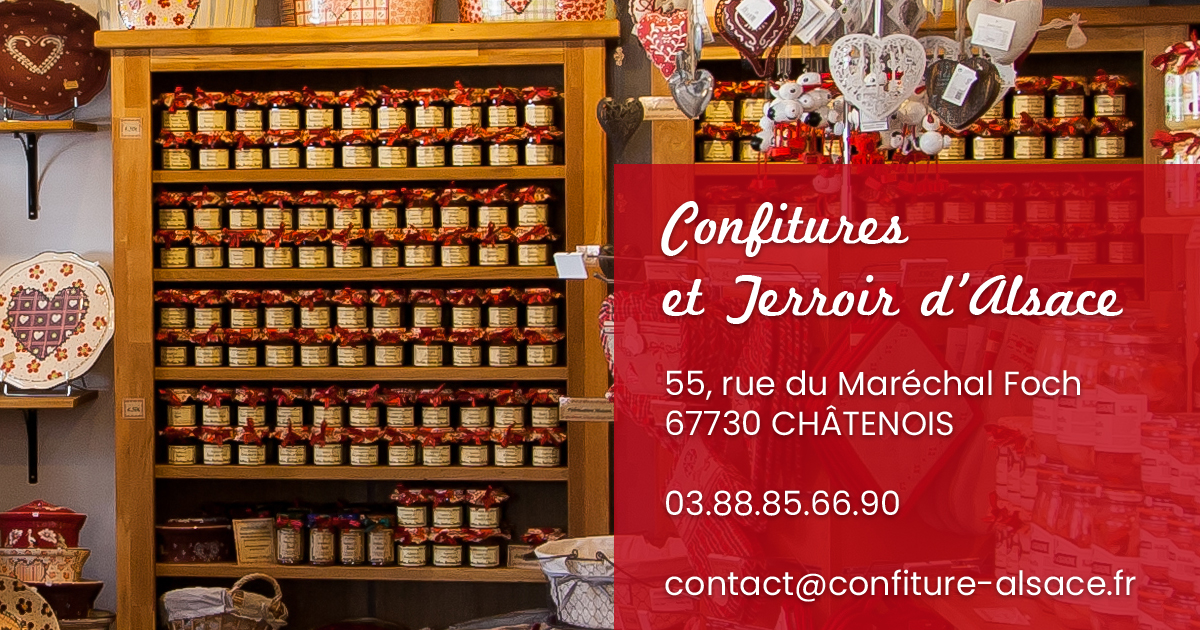 Confitures et Terroir d’Alsace Erstein